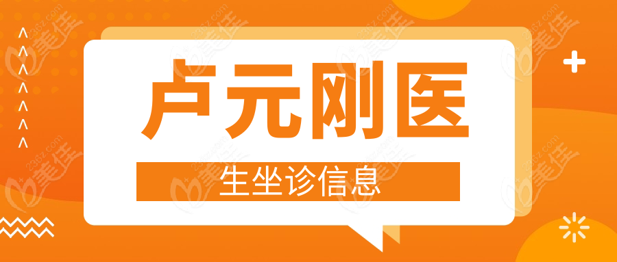 卢元刚医生坐诊信息