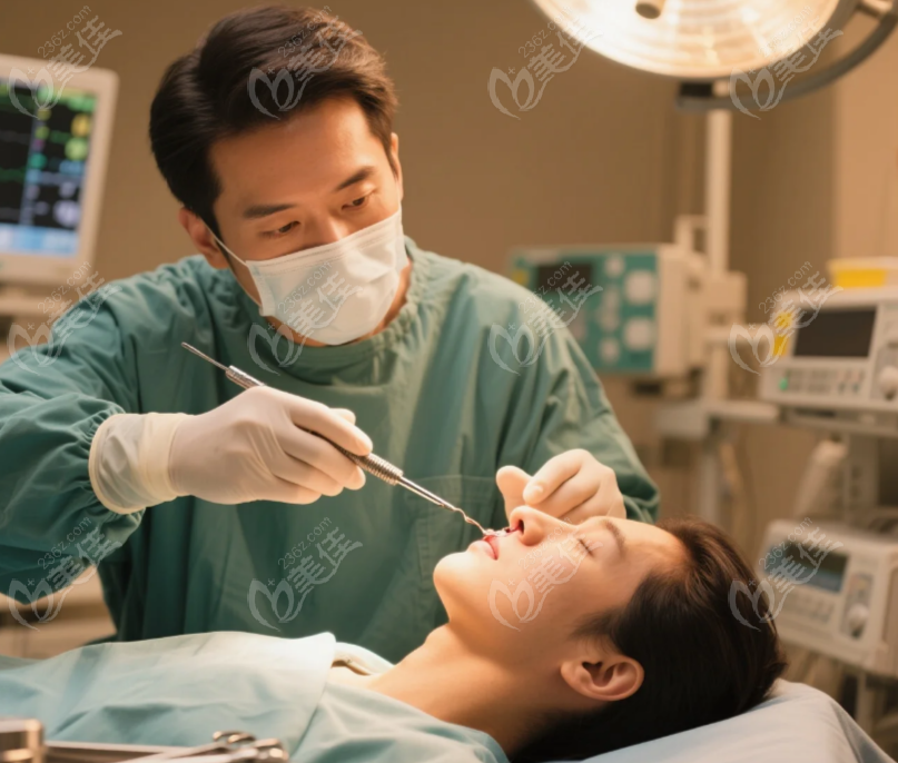 成都曾亮鼻综合失败修复实例