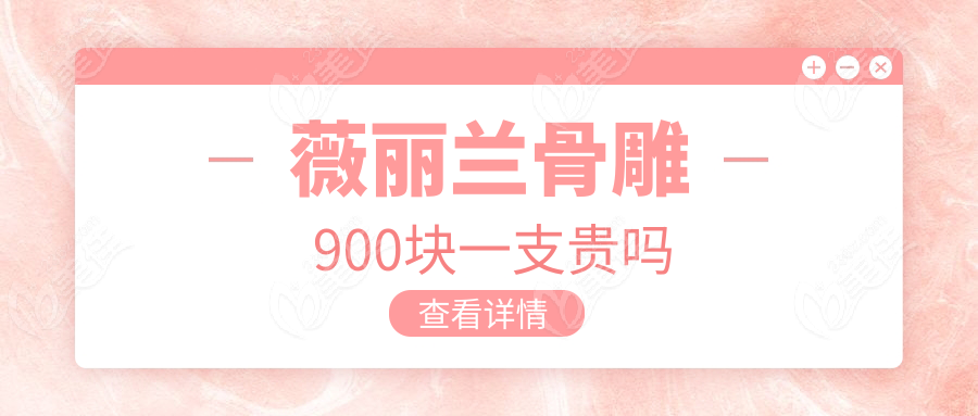 薇丽兰骨雕900块一支贵吗