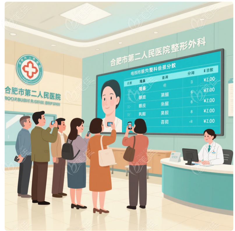 合肥市第二人民醫(yī)院整形外科收費標準