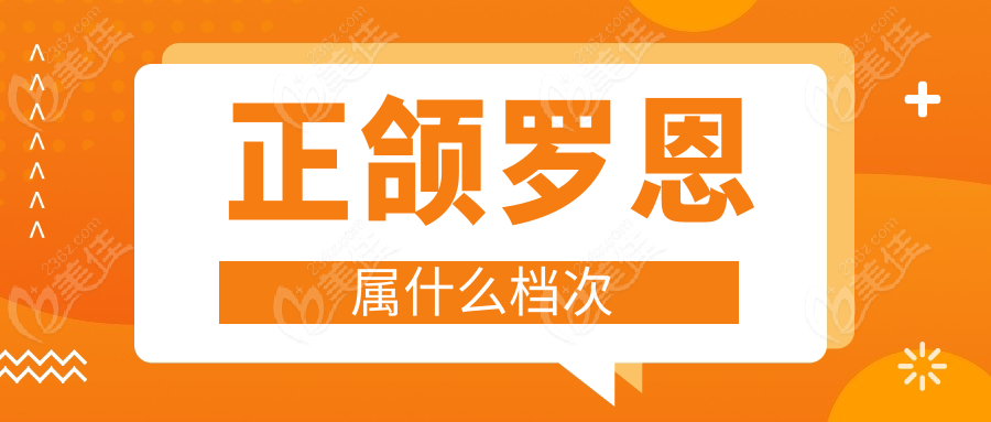 正颌罗恩属什么档次