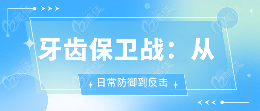 牙齿保卫战：从日常防御到反击