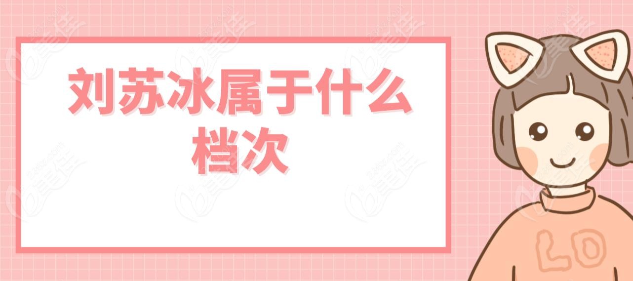 刘苏冰属于什么档次