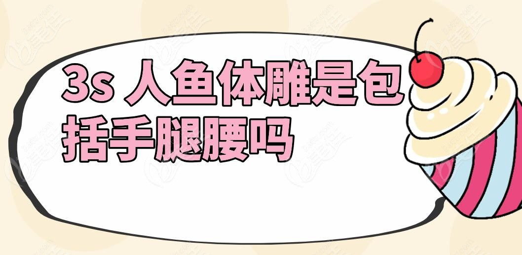 3s 人鱼体雕是包括手腿腰吗