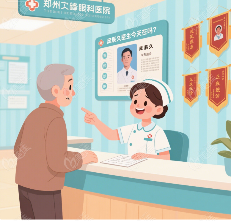 郑州尖峰眼科庞辰久也会在吗