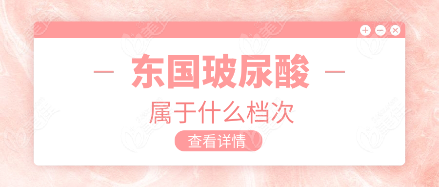 东国玻尿酸属于什么档次