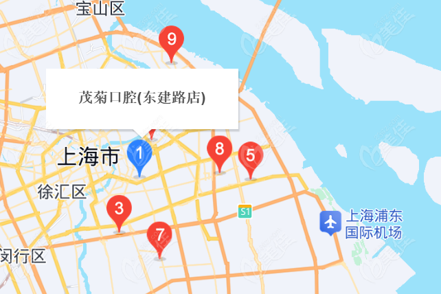 上海茂菊口腔浦东店地址
