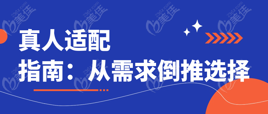真人适配指南：从需求倒推选择