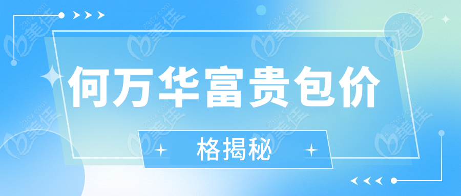 何萬華富貴包價格揭秘