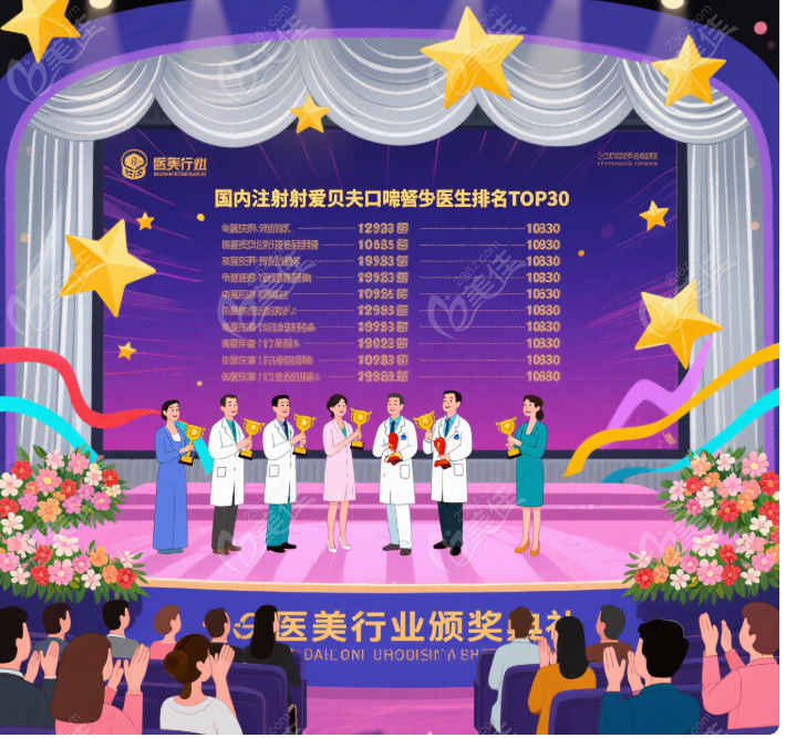 国内打爱贝芙口碑好的医生排名 top30 名单推荐