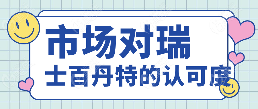 市场对瑞士百丹特的认可度