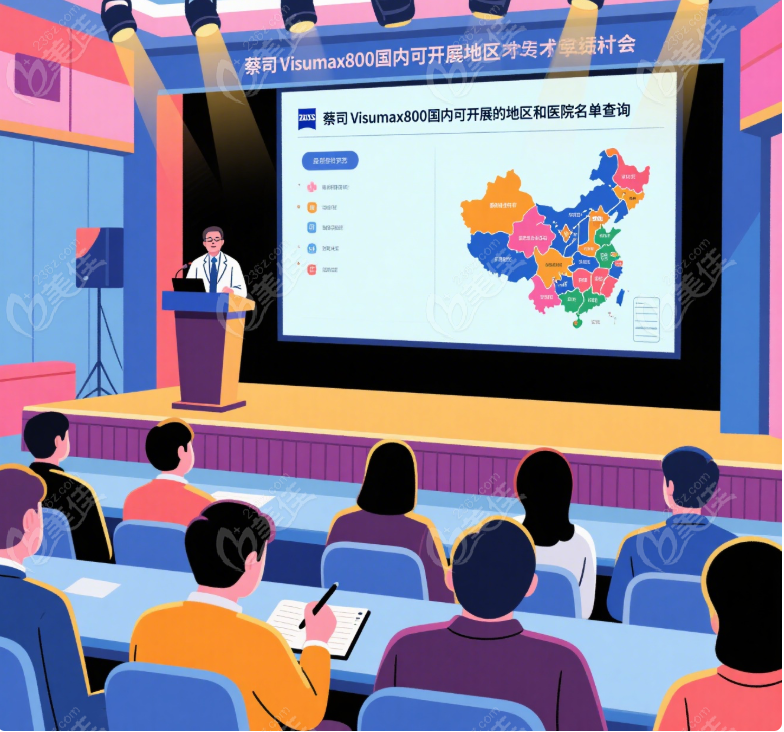 蔡司visumax800国内可开展的地区和医院名单查询
