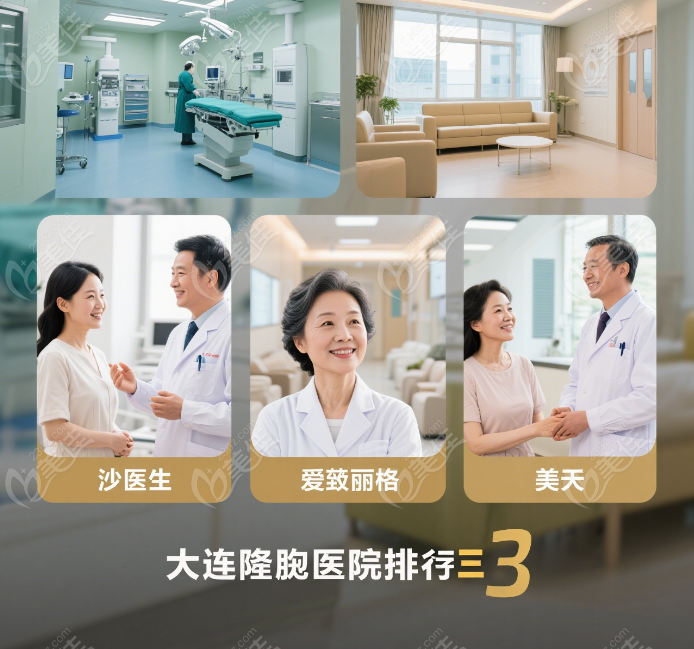 2025年大连隆胸医院top3强