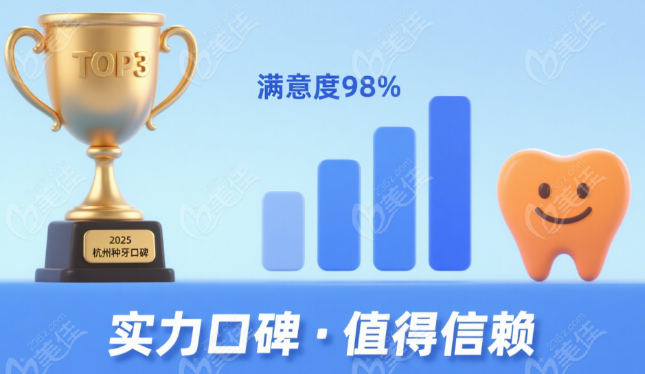2025杭州鼎植口腔种牙口碑top3的三大真相