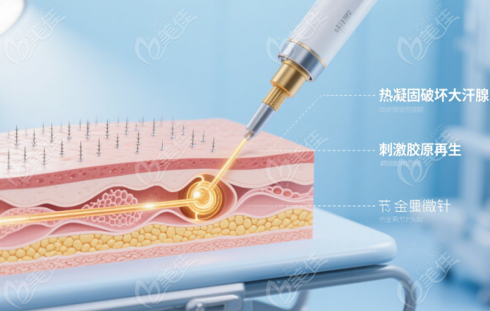 黄金微针治狐臭的疗效与维持时间