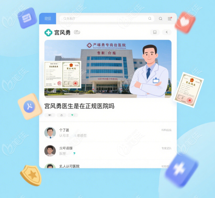宫风勇医生是在正规医院吗