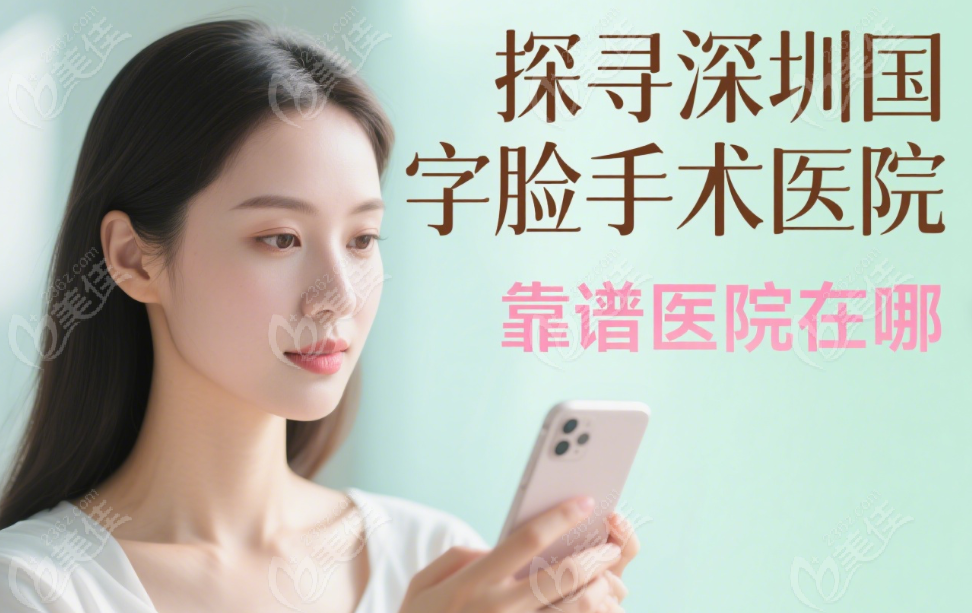深圳做国字脸手术如何选医生