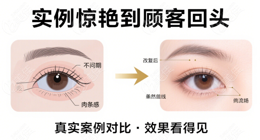 雙眼皮修復(fù)實(shí)例驚艷