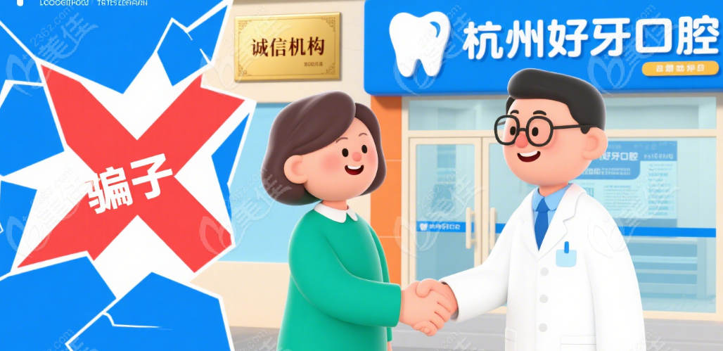 杭州好牙口腔不是骗子！