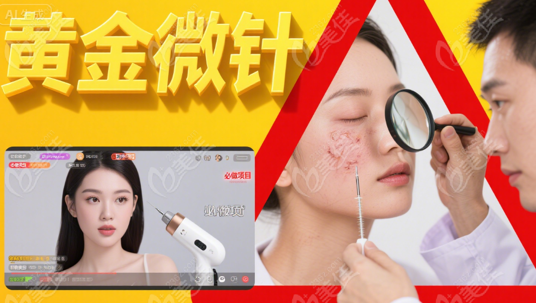 网红推荐黄金微针祛痘成效好