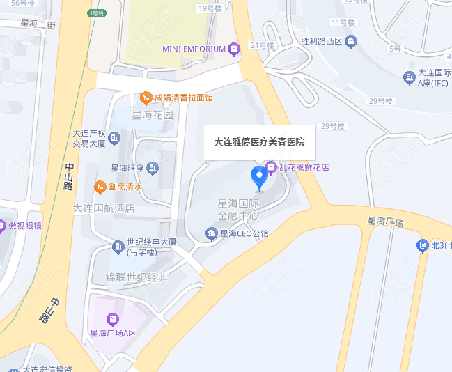 大连雅婷医疗美容怎么走公共交通