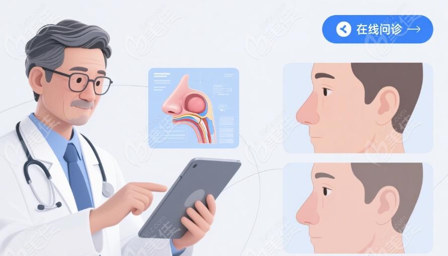网上免费问诊鼻子整形医生可靠吗