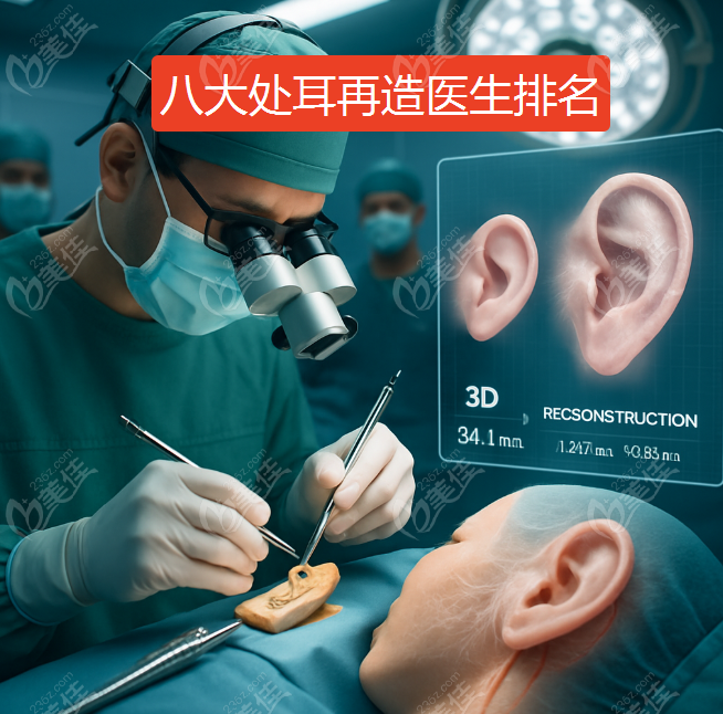 2025八大处耳再造医生排名前十榜单