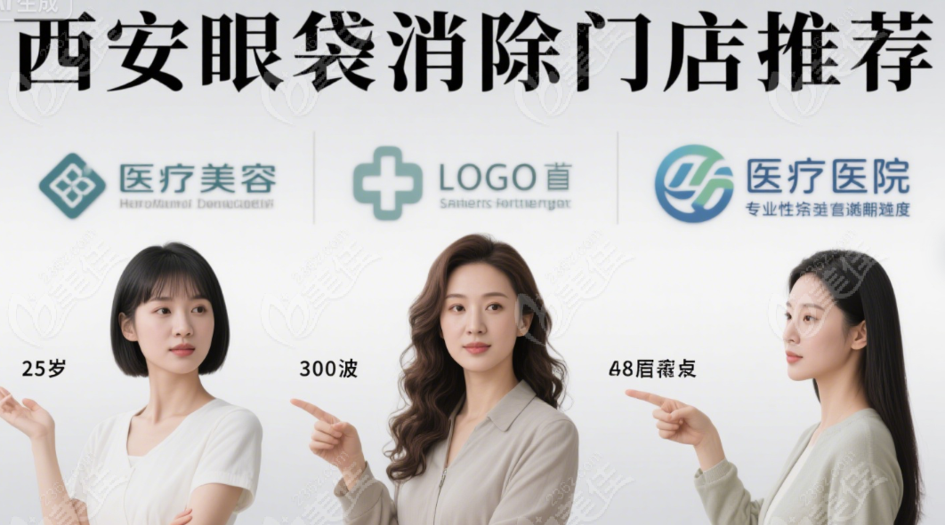 西安眼袋消除门店推荐名单