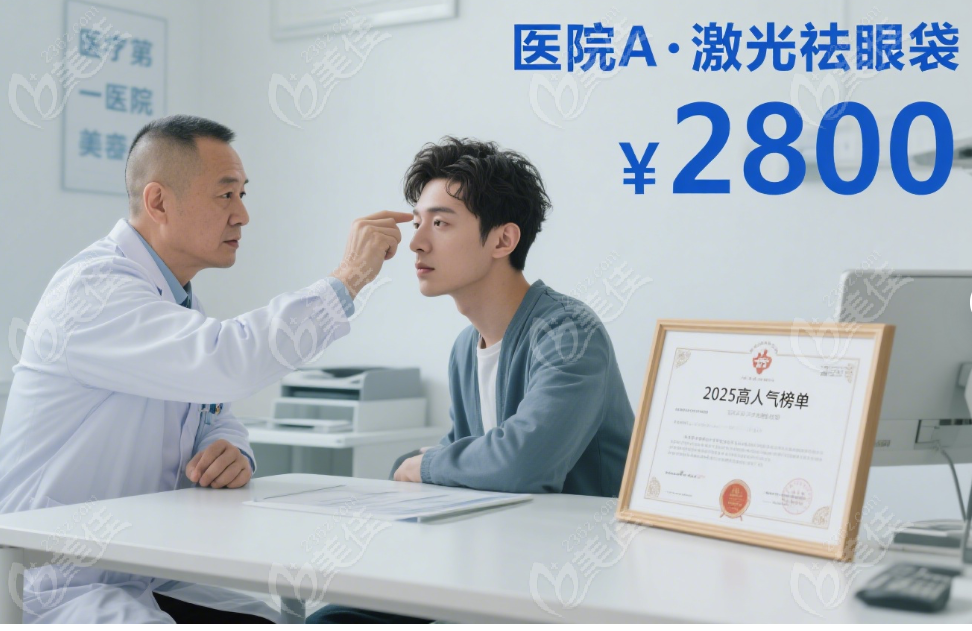 西安眼袋消除好又不贵的门店