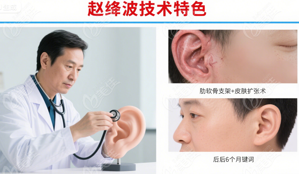  赵绛波医生小耳再造技术优势