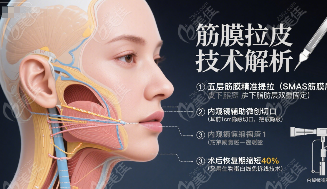 上海星璨整形筋膜拉皮技术