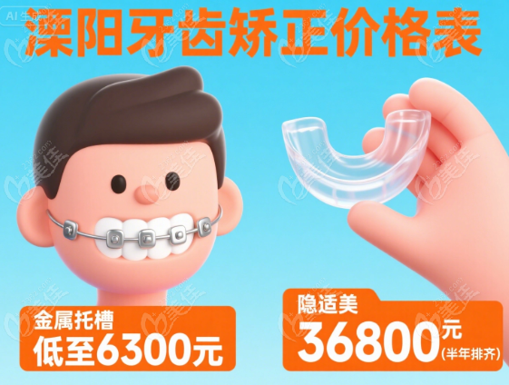 溧阳牙齿矫正价格