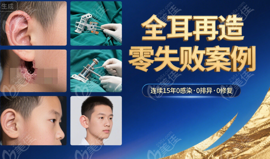 庄洪兴外耳再造基本没有失败实例