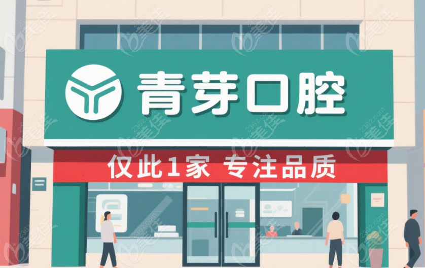 寧波青芽口腔僅有1家門店