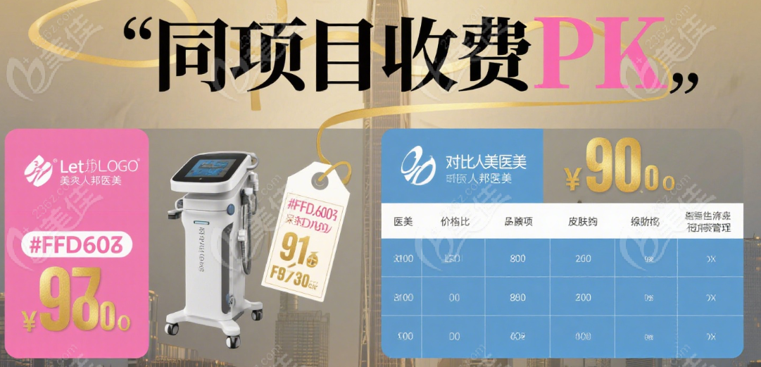 美人邦醫(yī)美基礎護理收費
