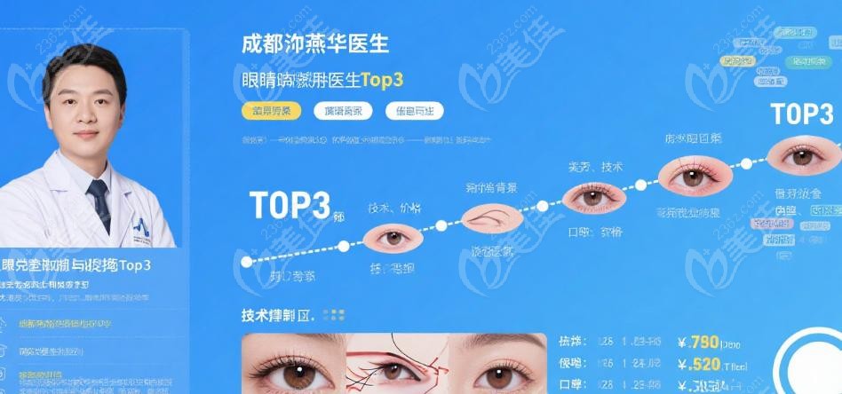 成都沈燕华做双眼皮的技术优势