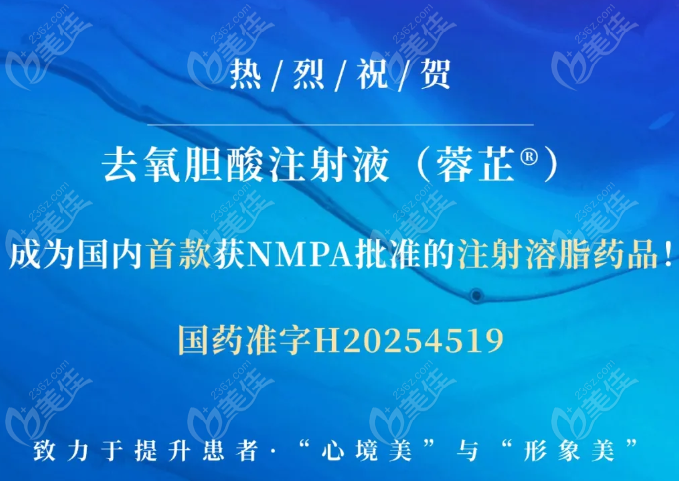 国内注射溶脂药品获NMPA批准