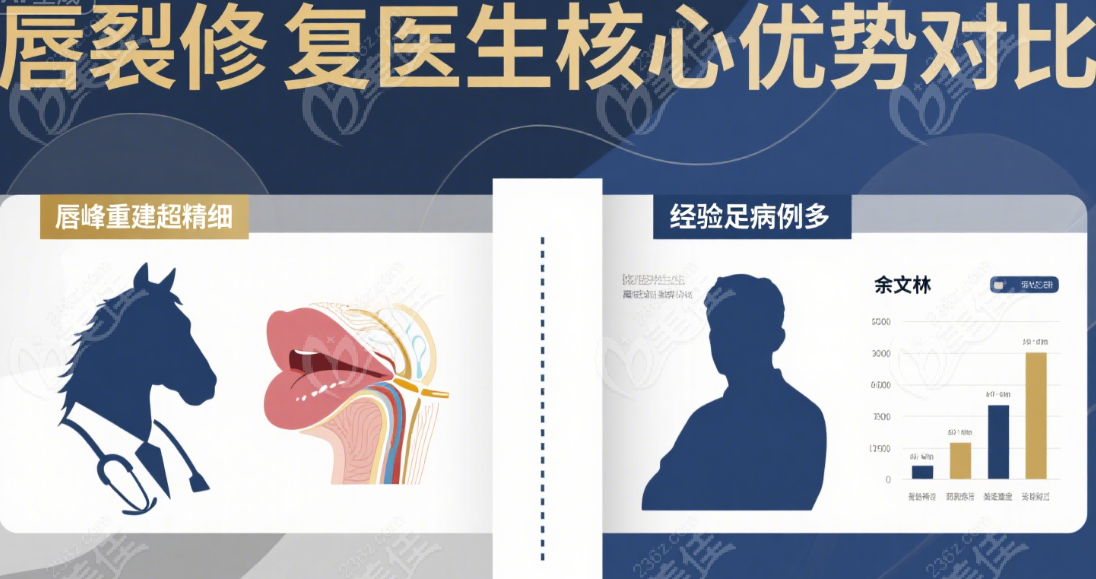 马群和余文林哪个做唇裂修复好