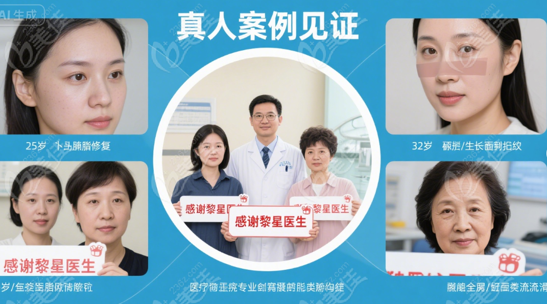 黎星整形医生脂肪修复和生长因子取出技术好