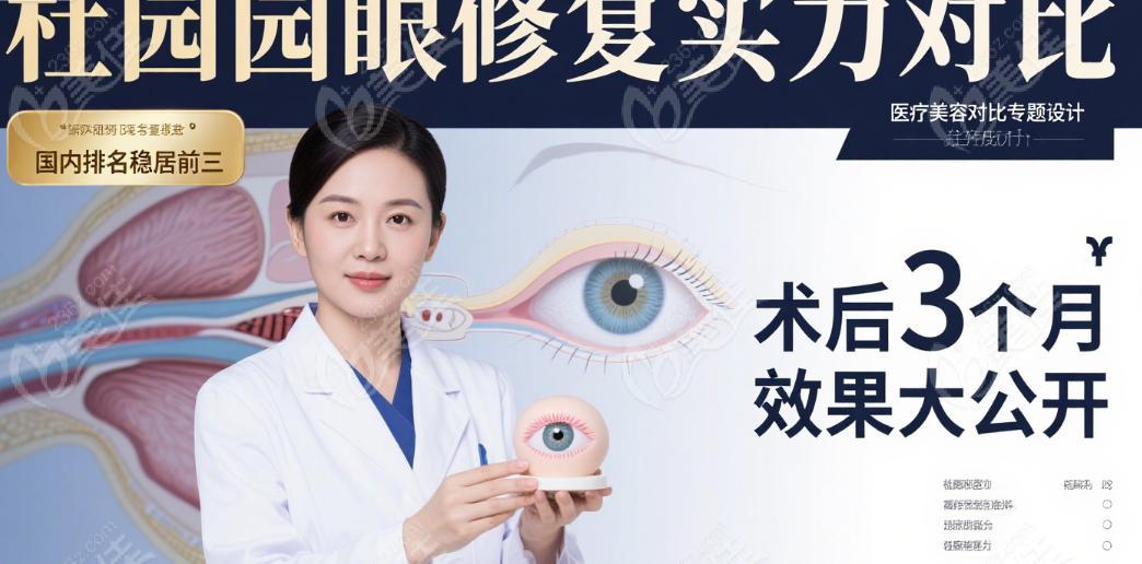 杜园园vs其他医生眼修复对比