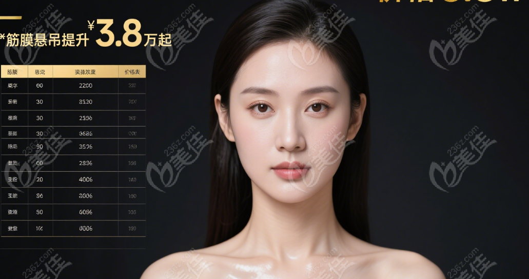 上海整形医生赵鹏筋膜悬吊提升价格3.8w+