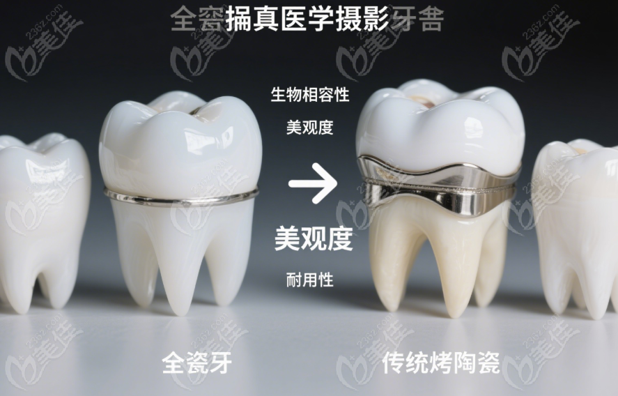 曙光美云口腔做全瓷牙