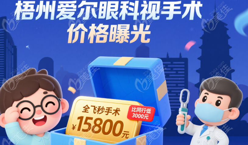 梧州爱尔全飞秒价格