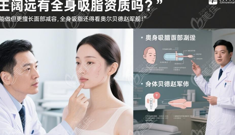 “王阔远有全身吸脂资质吗？”