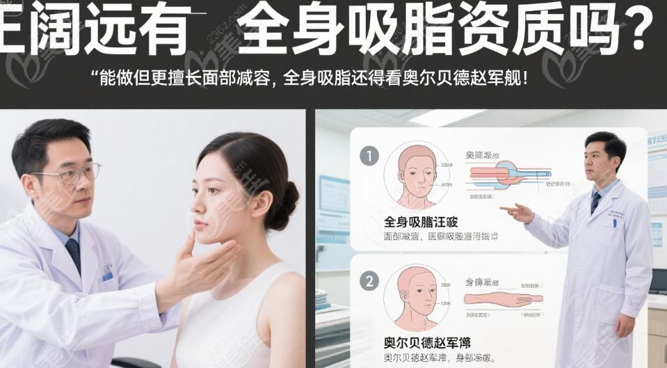“王阔远有全身吸脂资质吗？”——为何推荐赵军舰