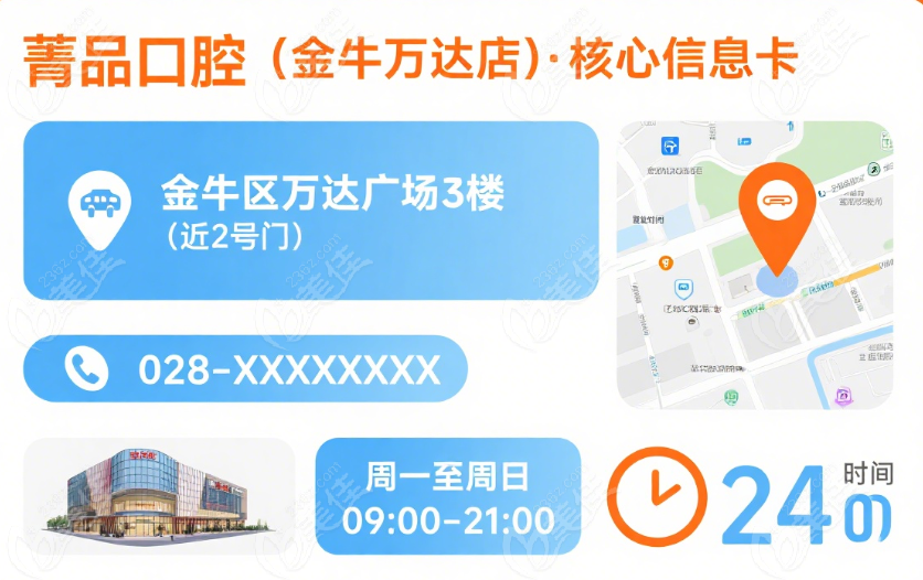 成都菁品口腔金牛万达店
