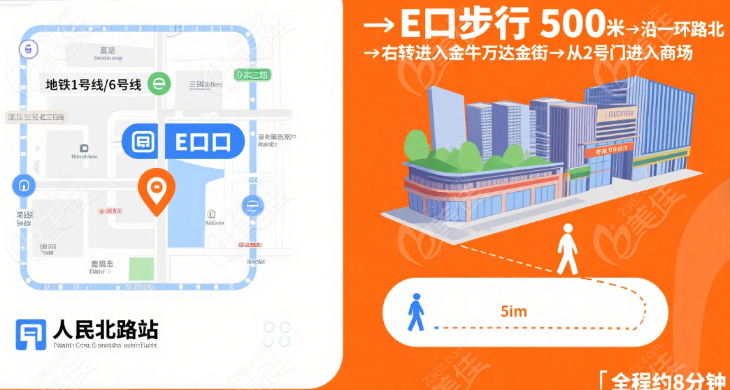 成都菁品口腔金牛万达店交通