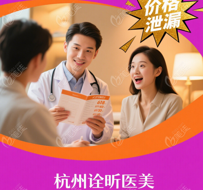 杭州诠昕医疗美容整形价格表