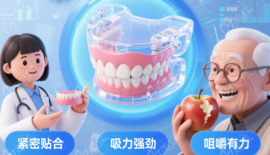吸附牙齿技术好