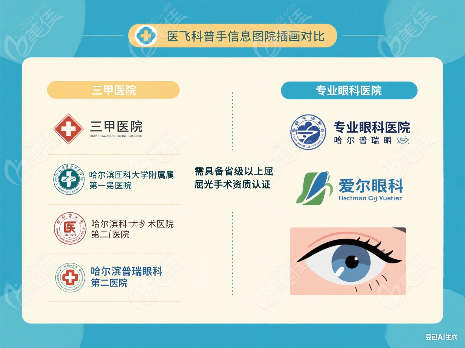 哈尔滨全飞秒手术哪家医院？
